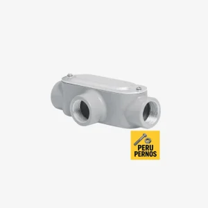 Caja Condulet tipo T – Conexión segura y duradera
